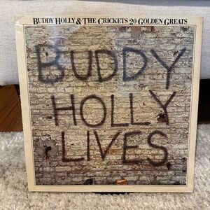Buddy Holly & The Crickets 20 Golden Greats Vinyl Record